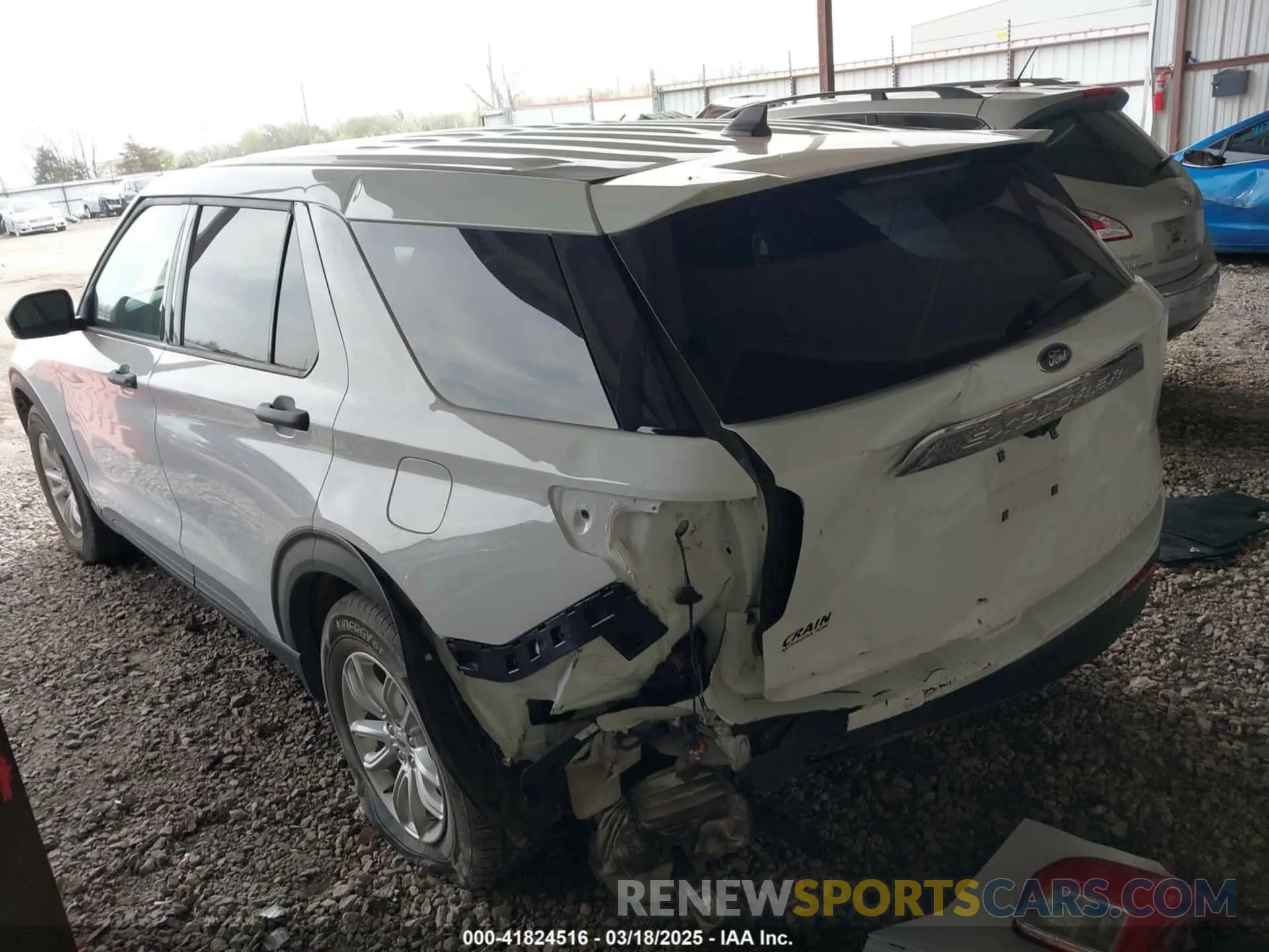 3 Photograph of a damaged car 1FMSK7BH4MGB28491 FORD EXPLORER 2021