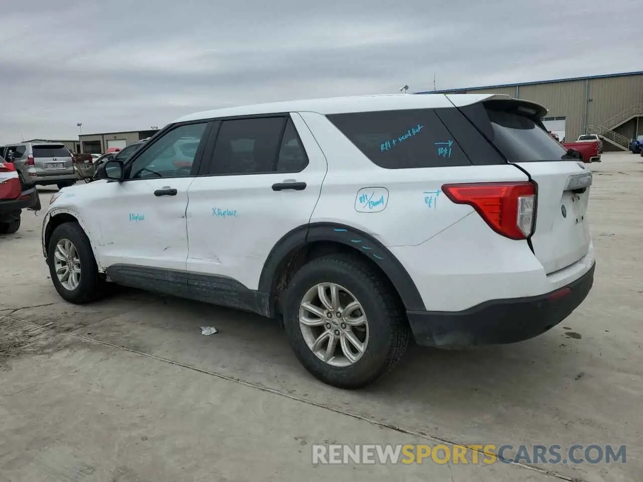 2 Photograph of a damaged car 1FMSK7BH5MGC45559 FORD EXPLORER 2021