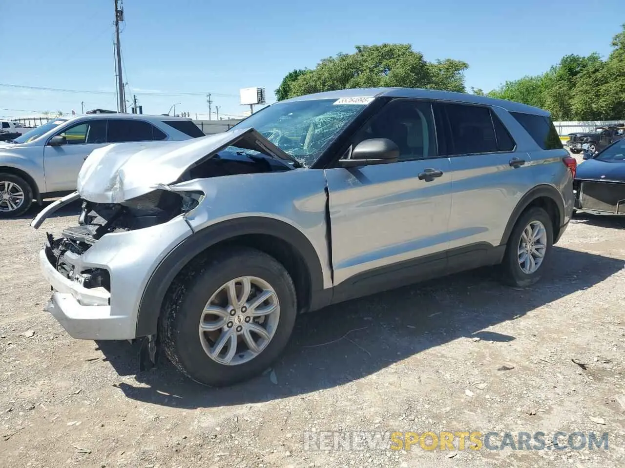 1 Photograph of a damaged car 1FMSK7BH8MGA81871 FORD EXPLORER 2021