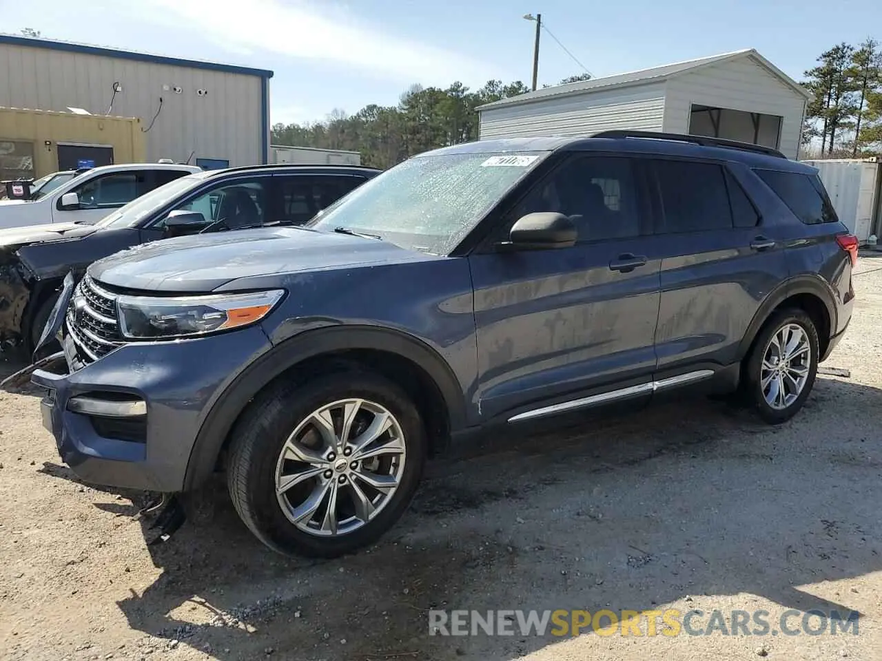 1 Photograph of a damaged car 1FMSK7DH0MGA22147 FORD EXPLORER 2021