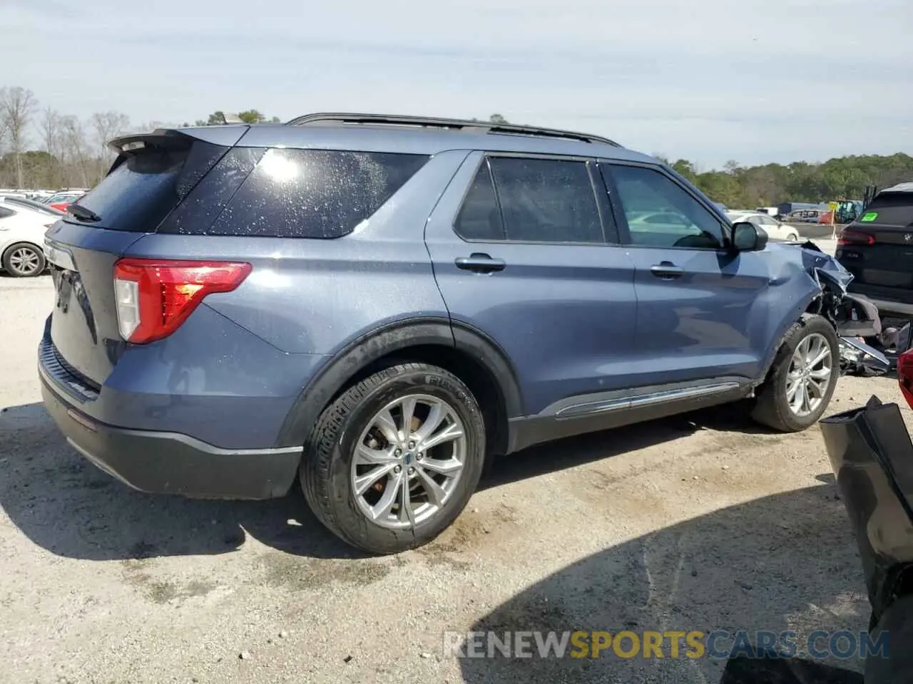 3 Photograph of a damaged car 1FMSK7DH0MGA22147 FORD EXPLORER 2021