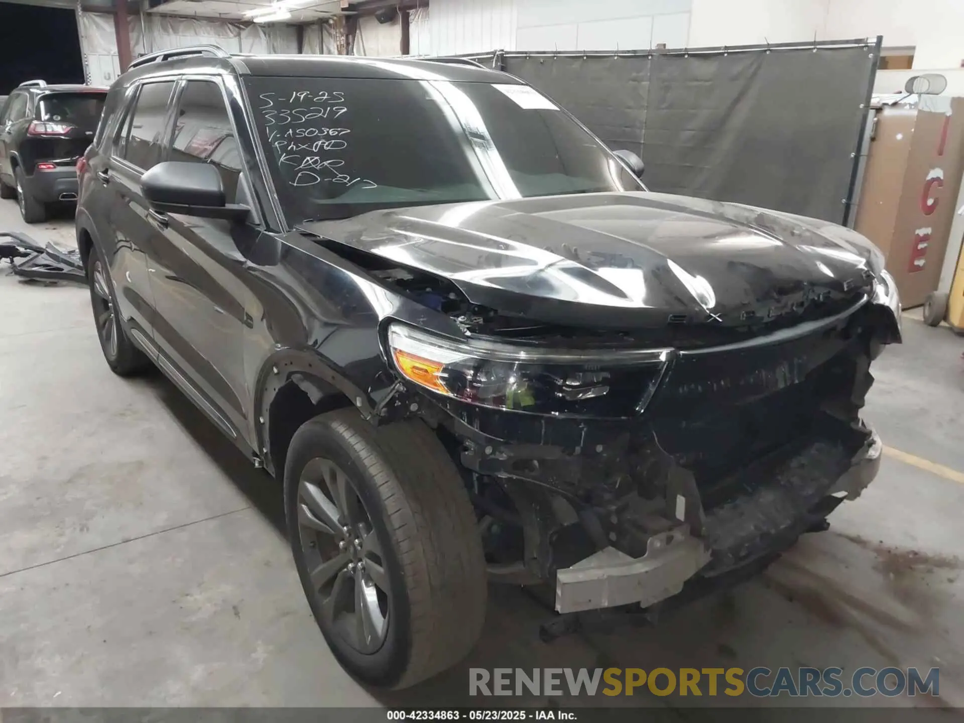 1 Photograph of a damaged car 1FMSK7DH0MGA50367 FORD EXPLORER 2021