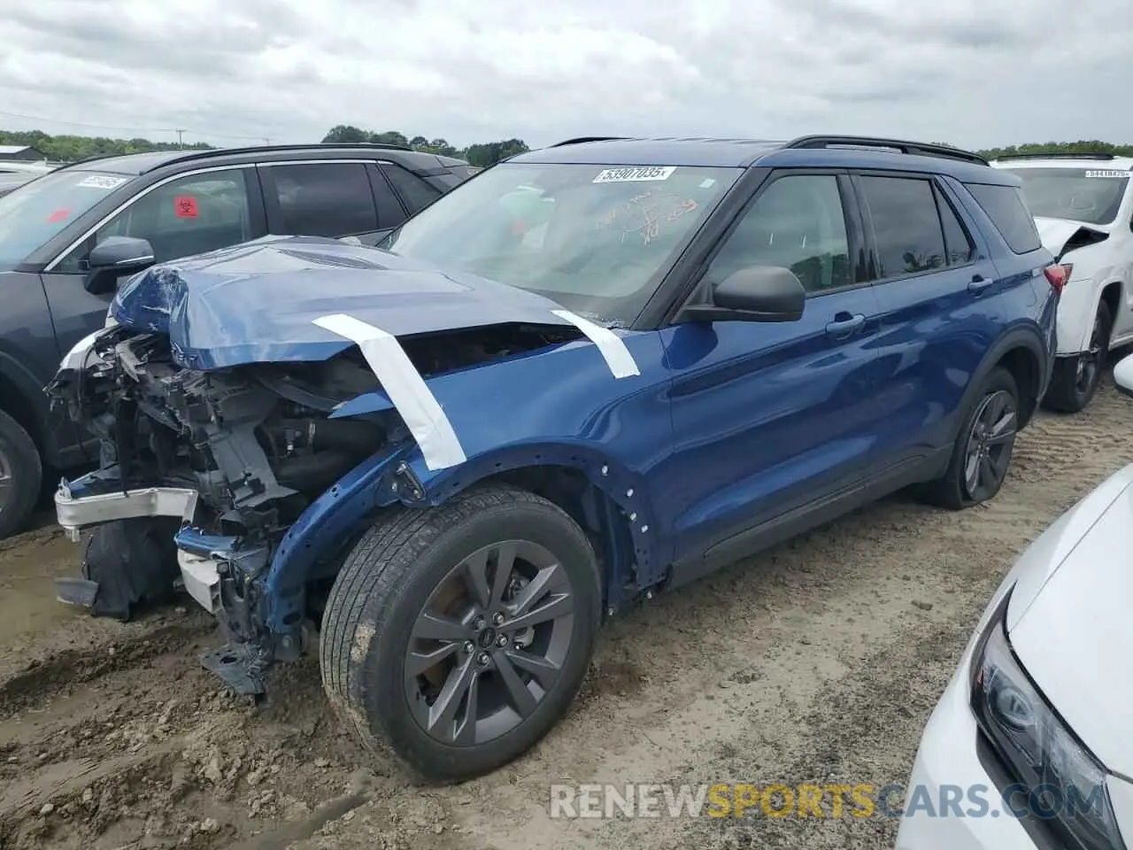 1 Photograph of a damaged car 1FMSK7DH0MGB61016 FORD EXPLORER 2021