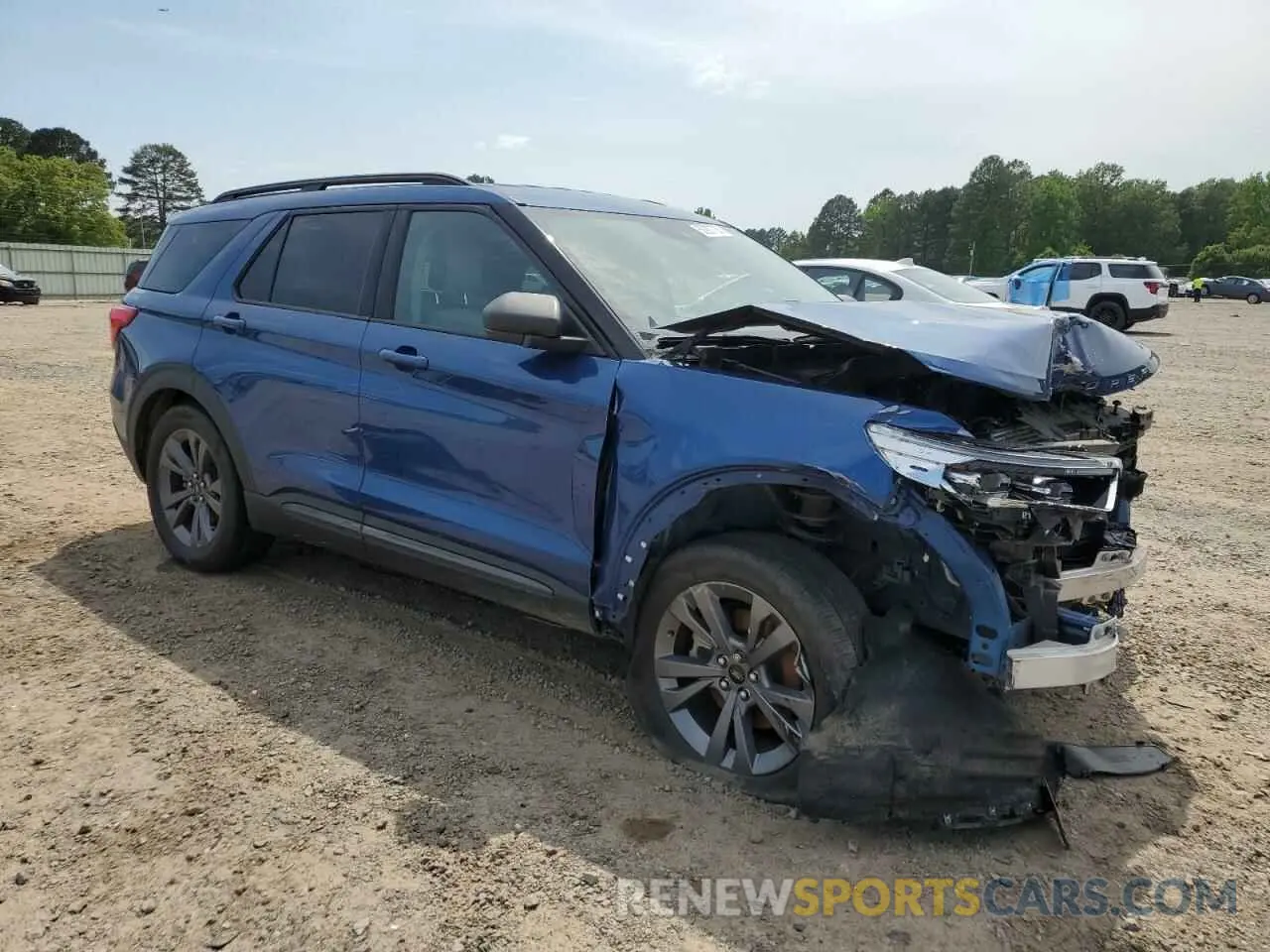 4 Photograph of a damaged car 1FMSK7DH0MGB61016 FORD EXPLORER 2021