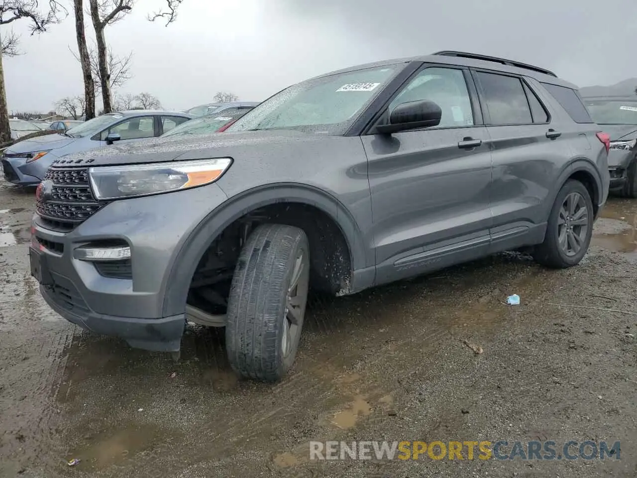 1 Photograph of a damaged car 1FMSK7DH1MGA63211 FORD EXPLORER 2021