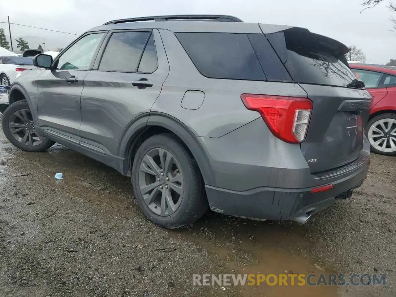 2 Photograph of a damaged car 1FMSK7DH1MGA63211 FORD EXPLORER 2021