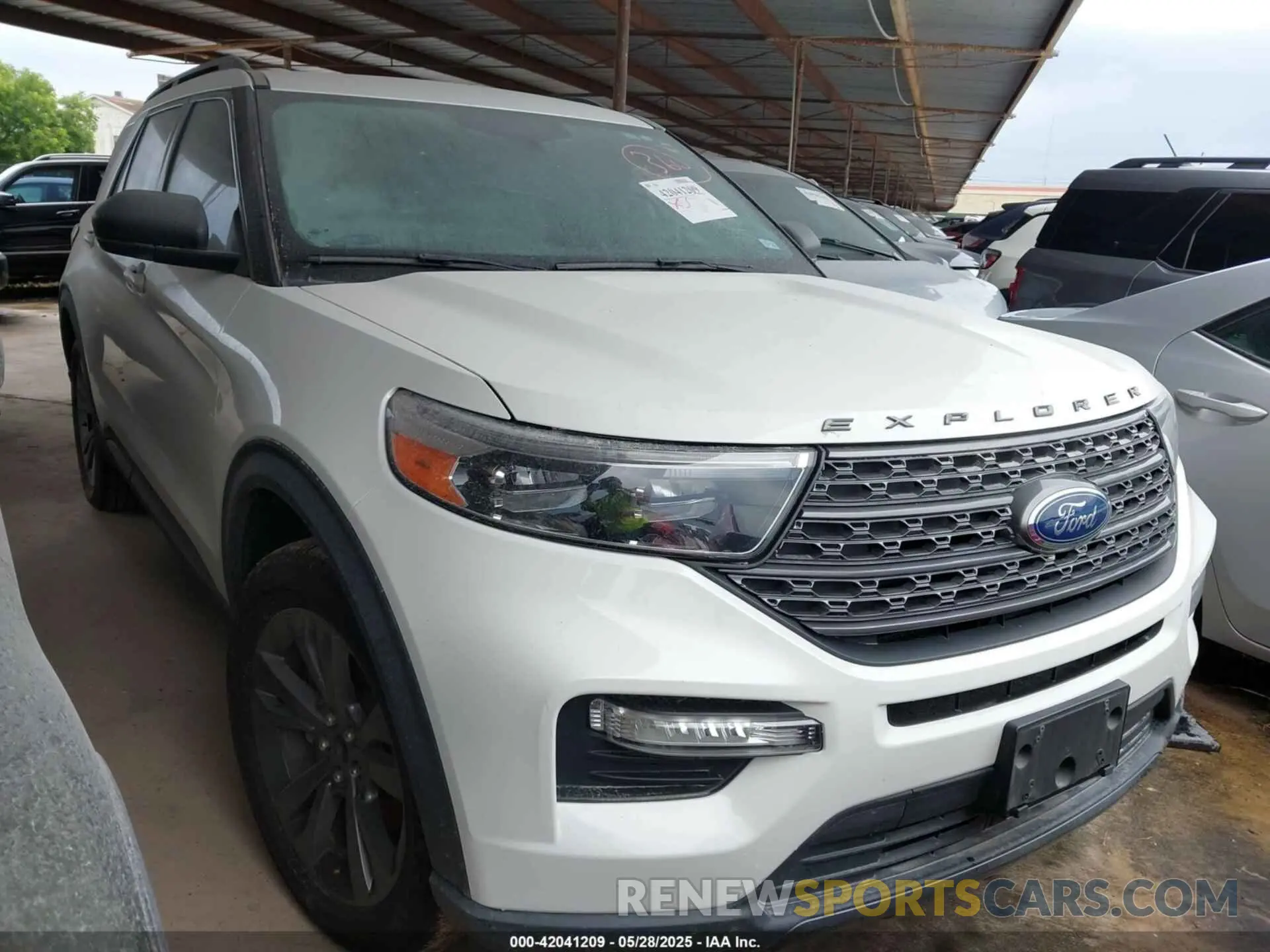 1 Photograph of a damaged car 1FMSK7DH1MGB31927 FORD EXPLORER 2021