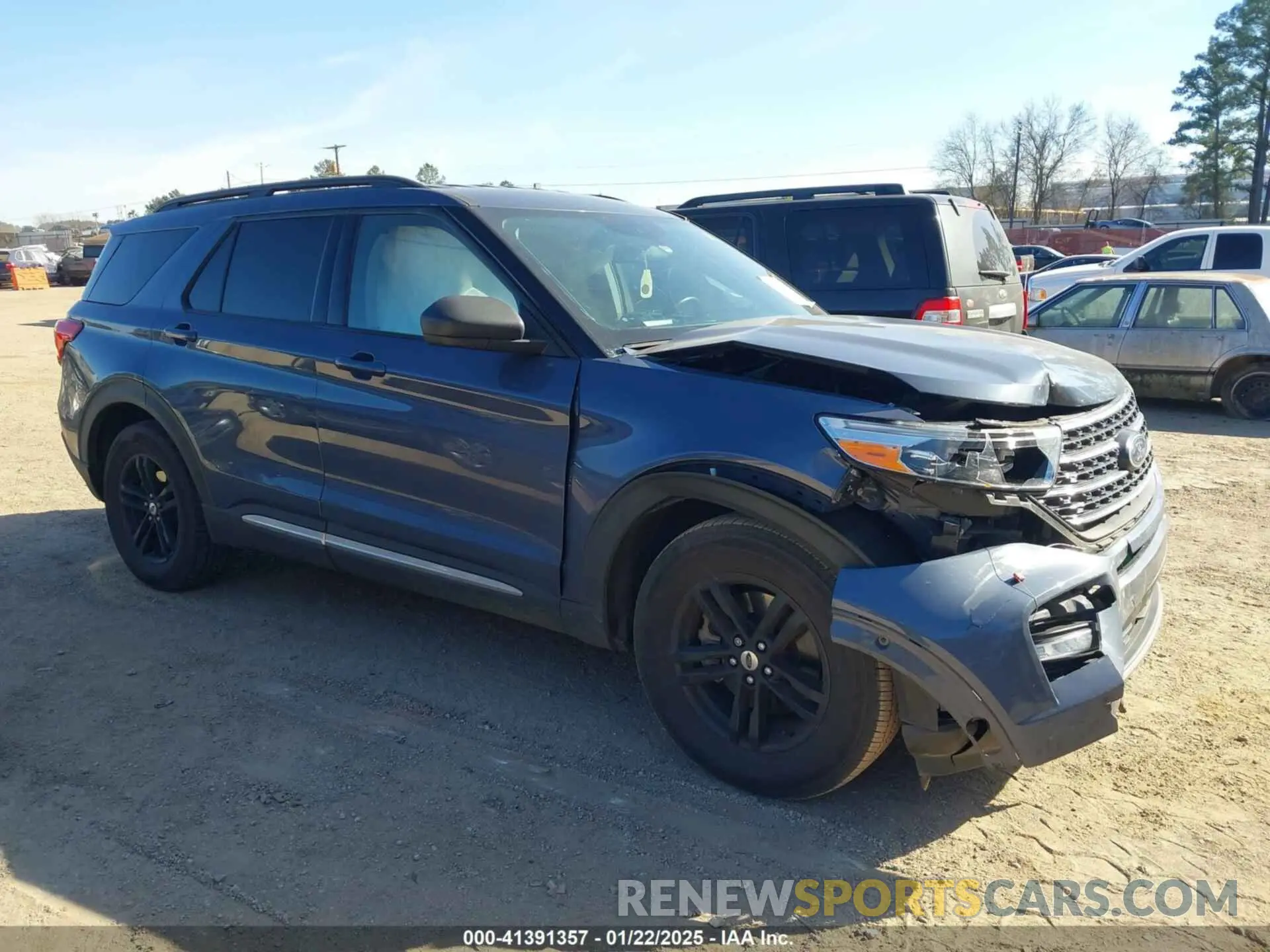 1 Photograph of a damaged car 1FMSK7DH1MGC18663 FORD EXPLORER 2021