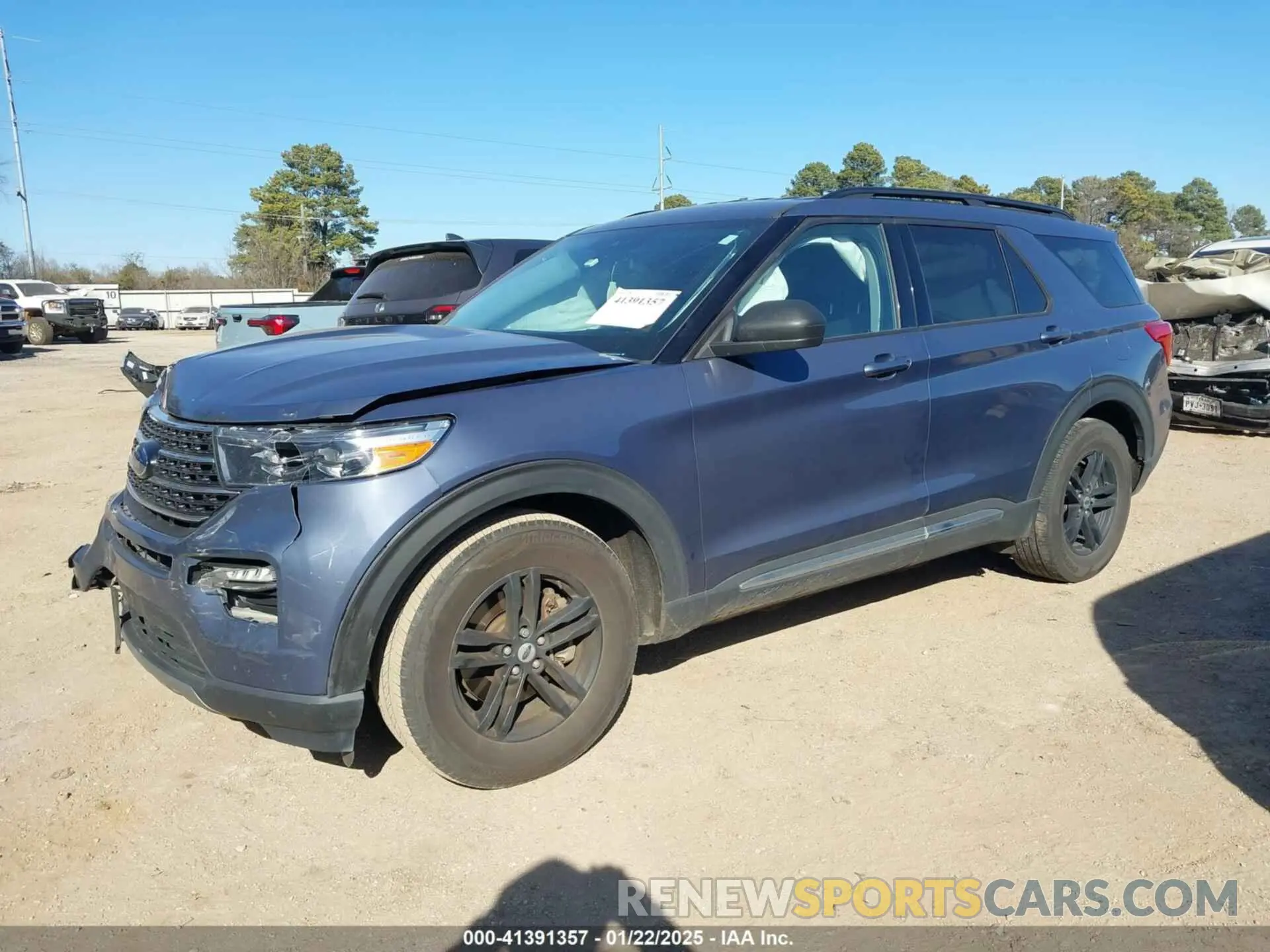 2 Photograph of a damaged car 1FMSK7DH1MGC18663 FORD EXPLORER 2021