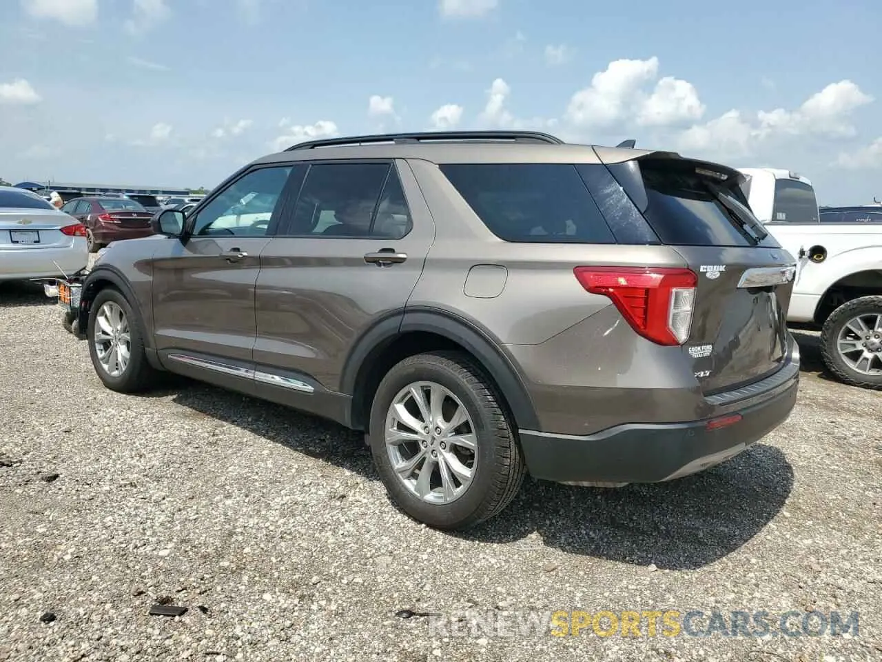 2 Photograph of a damaged car 1FMSK7DH2MGA04636 FORD EXPLORER 2021