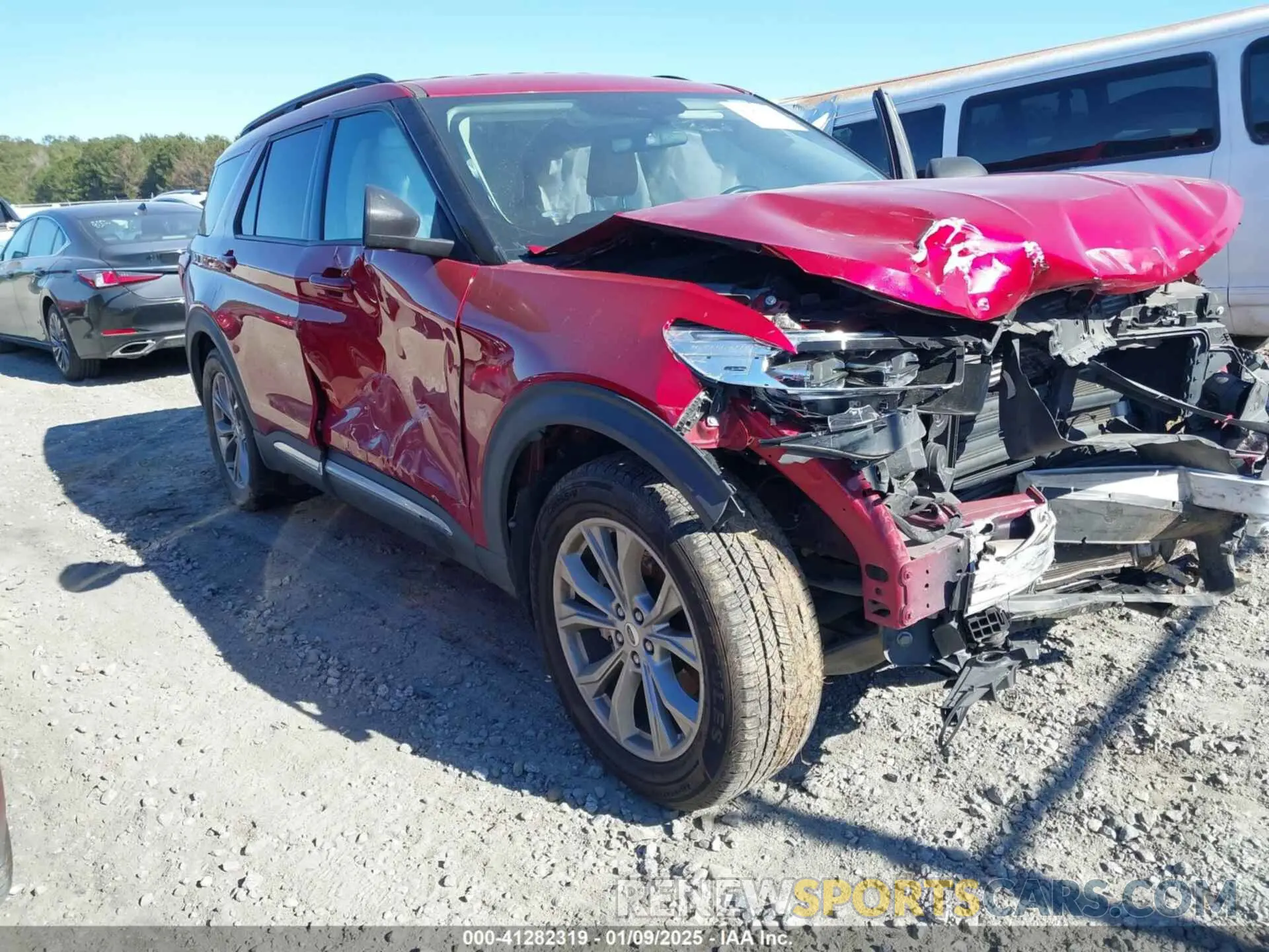 1 Photograph of a damaged car 1FMSK7DH2MGC14797 FORD EXPLORER 2021