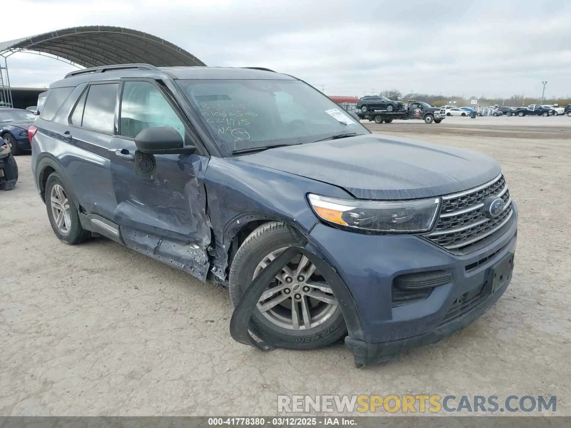 1 Photograph of a damaged car 1FMSK7DH2MGC24715 FORD EXPLORER 2021