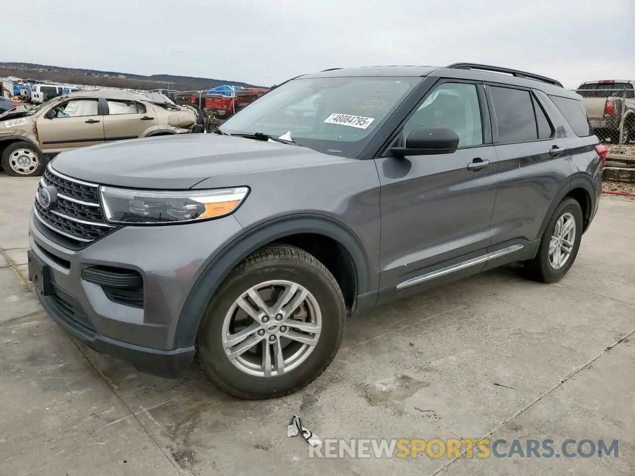 1 Photograph of a damaged car 1FMSK7DH2MGC40641 FORD EXPLORER 2021