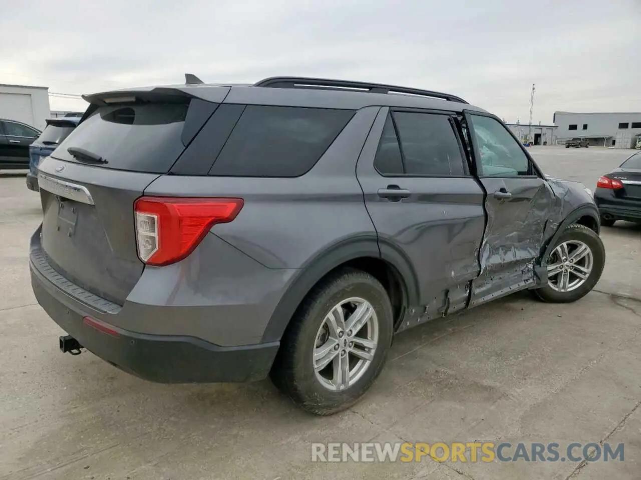 3 Photograph of a damaged car 1FMSK7DH2MGC40641 FORD EXPLORER 2021