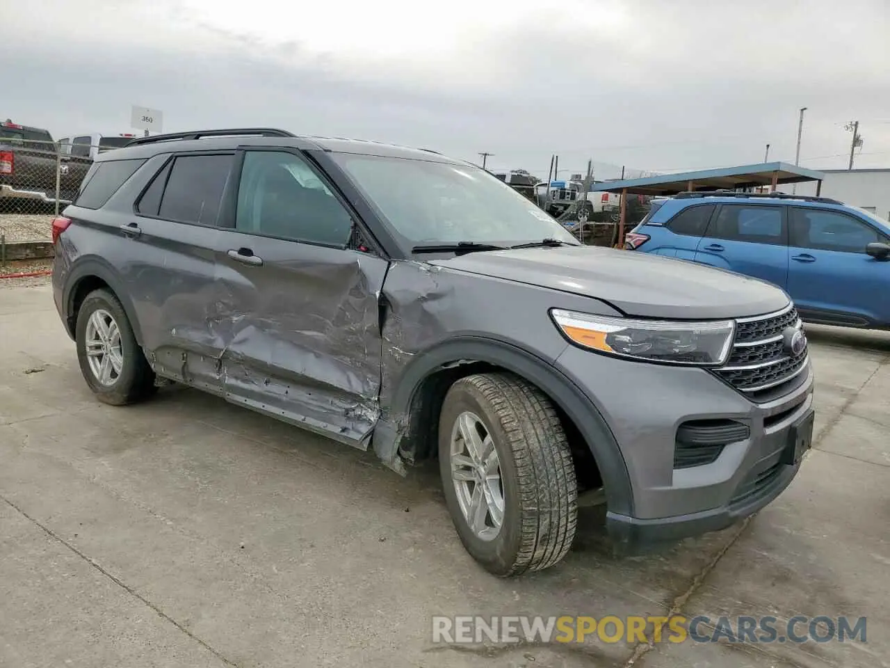 4 Photograph of a damaged car 1FMSK7DH2MGC40641 FORD EXPLORER 2021