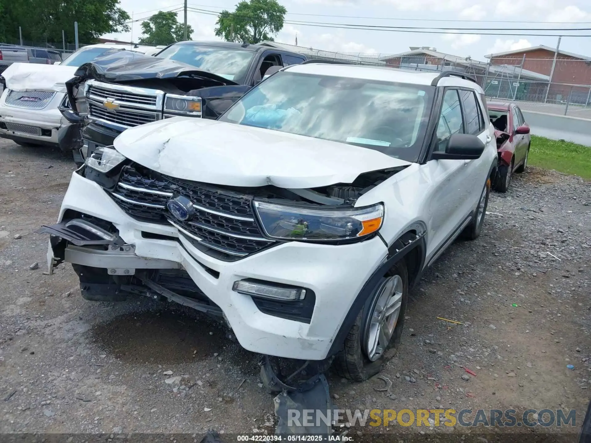 2 Photograph of a damaged car 1FMSK7DH3MGA00031 FORD EXPLORER 2021