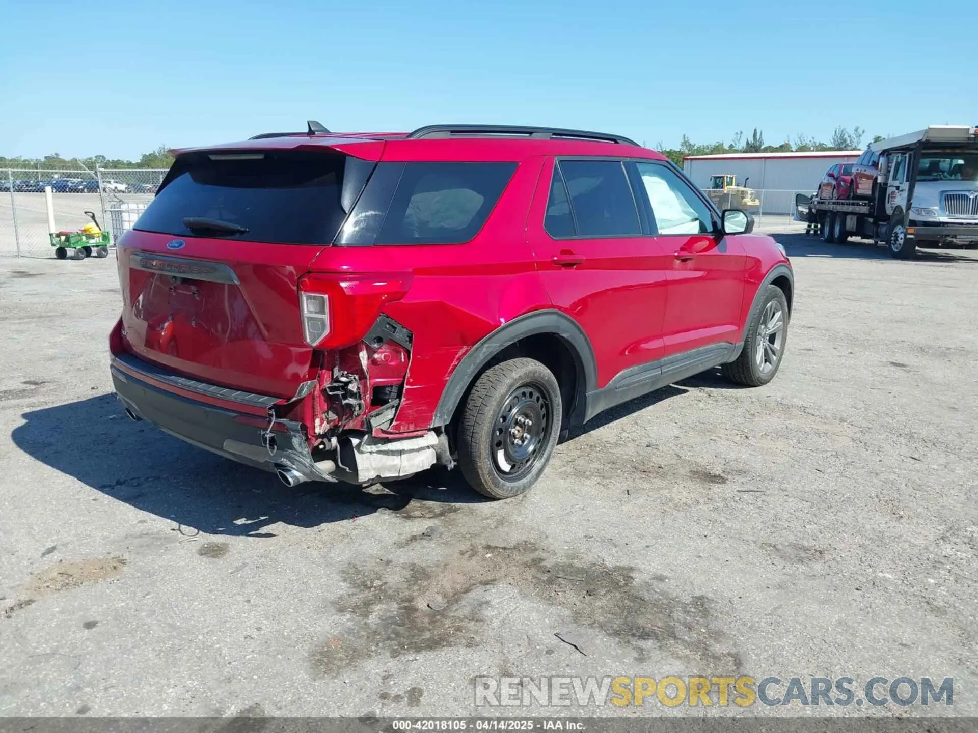 4 Photograph of a damaged car 1FMSK7DH3MGB50785 FORD EXPLORER 2021
