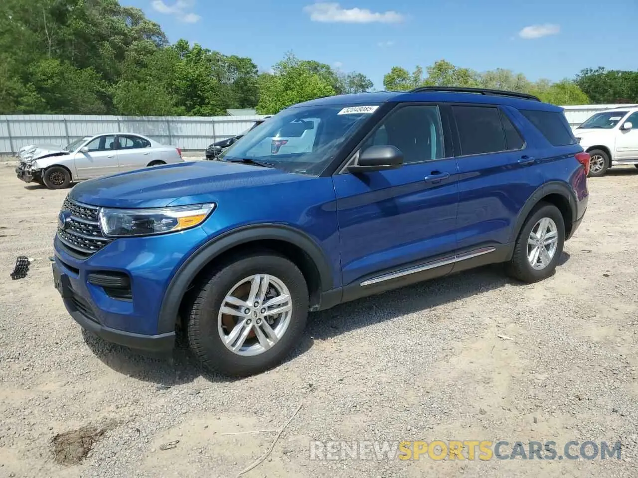 1 Photograph of a damaged car 1FMSK7DH3MGB85438 FORD EXPLORER 2021