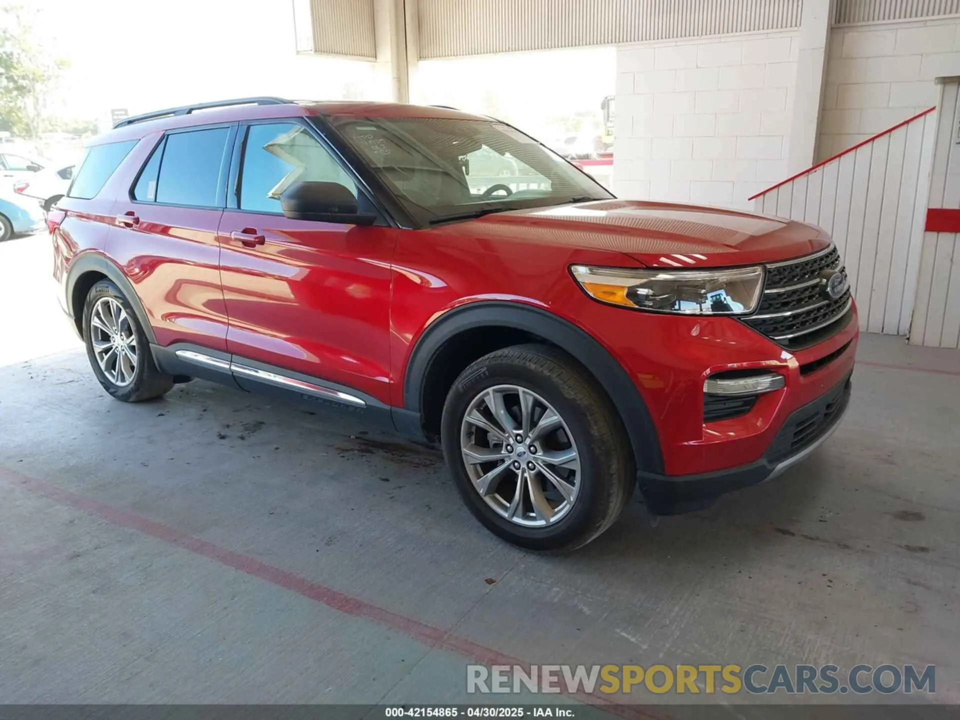 1 Photograph of a damaged car 1FMSK7DH3MGC16932 FORD EXPLORER 2021