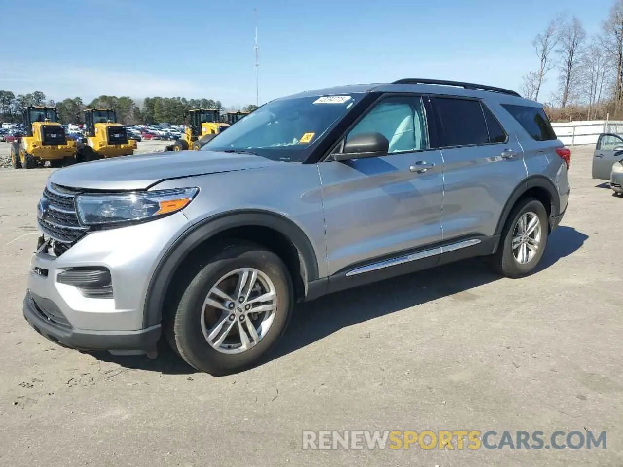 1 Photograph of a damaged car 1FMSK7DH3MGC51177 FORD EXPLORER 2021