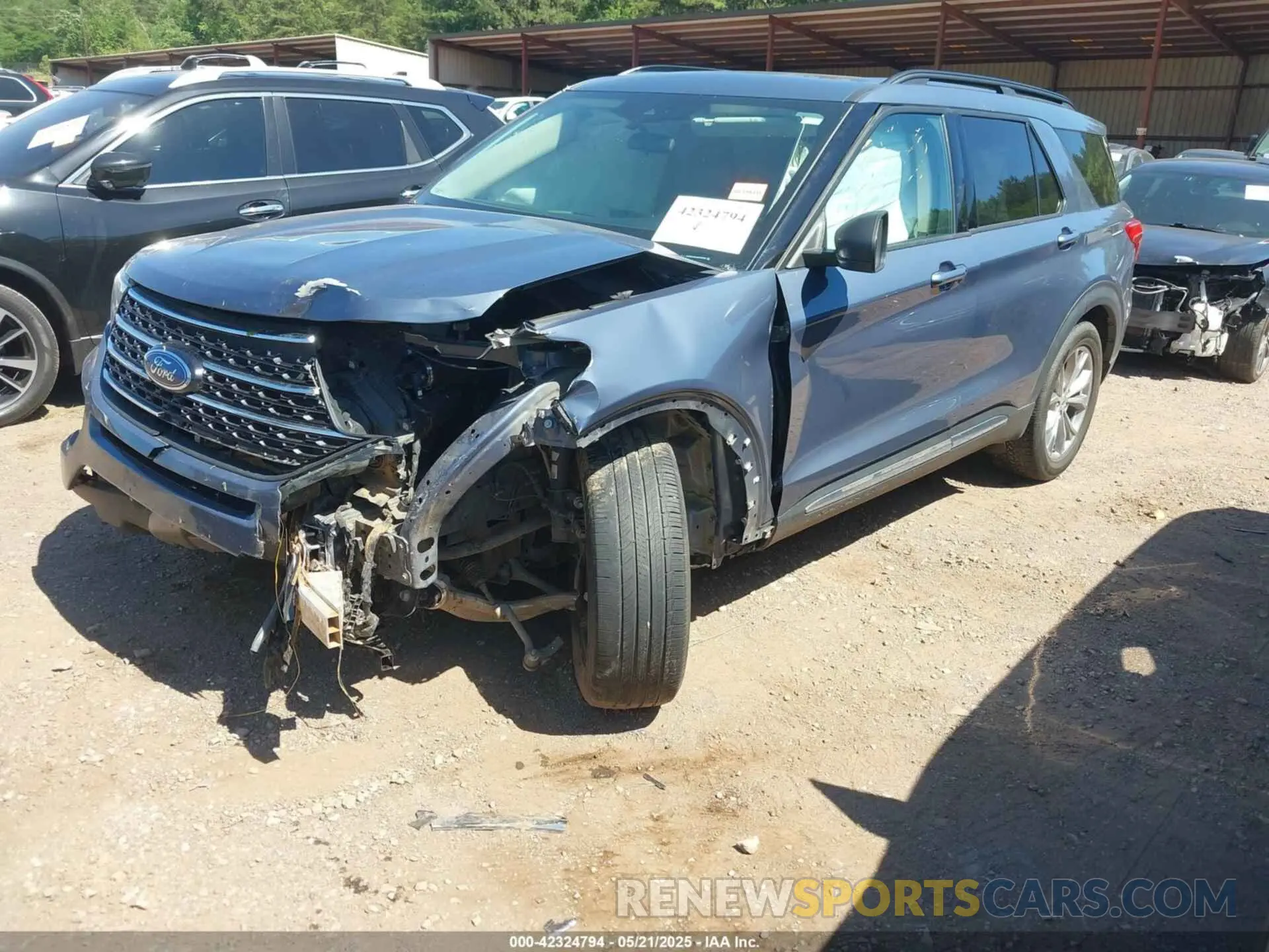 2 Photograph of a damaged car 1FMSK7DH4MGA26850 FORD EXPLORER 2021