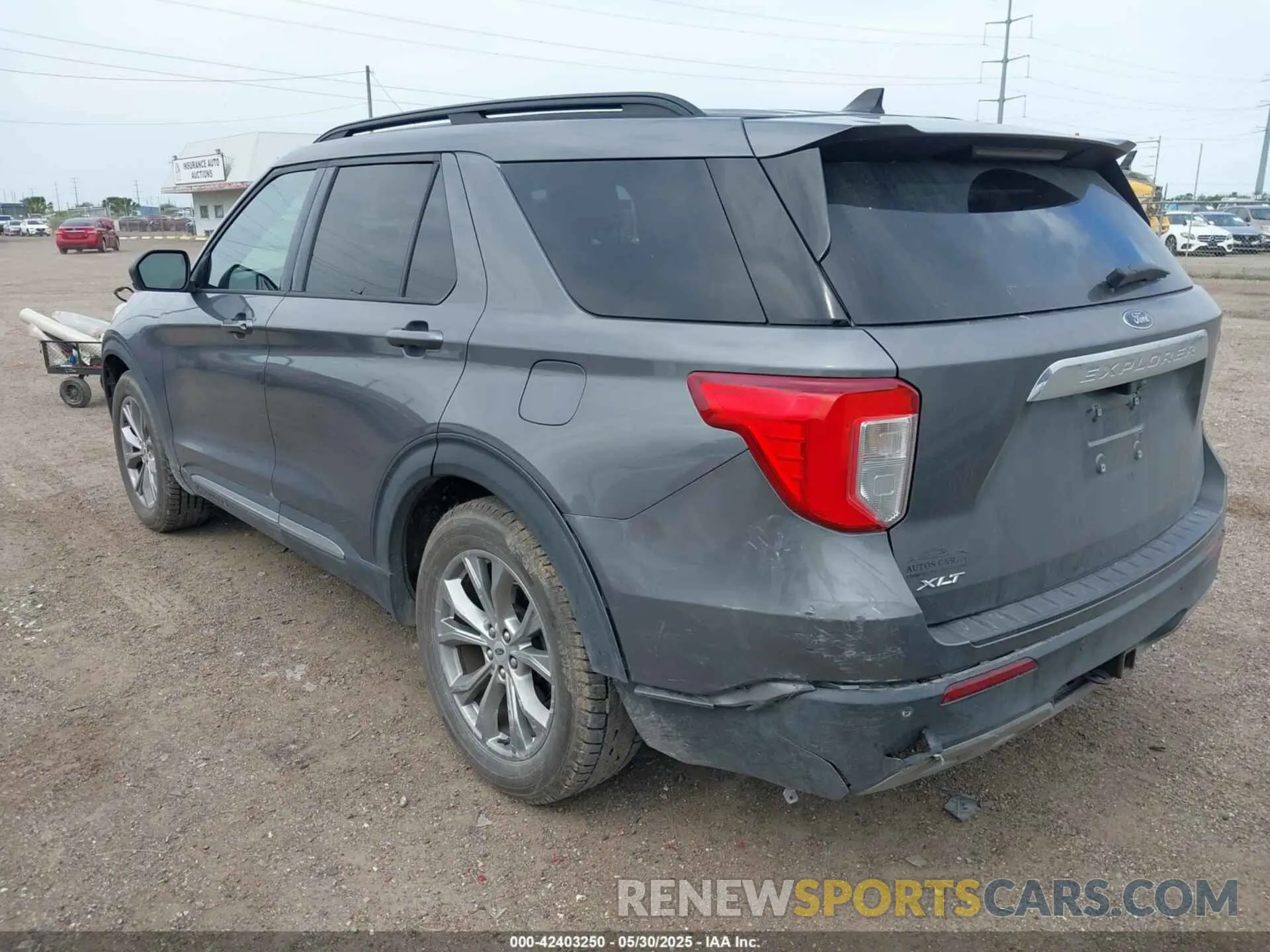3 Photograph of a damaged car 1FMSK7DH4MGB00106 FORD EXPLORER 2021