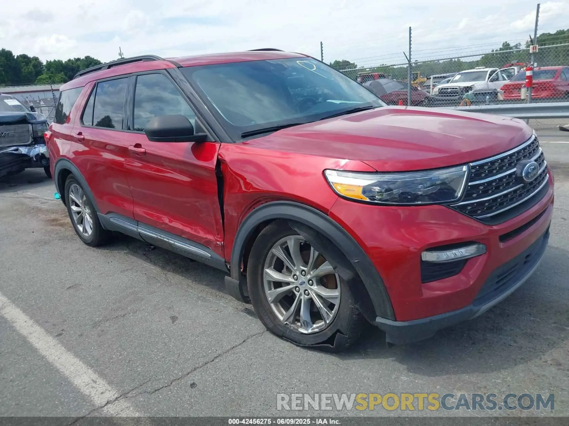 1 Photograph of a damaged car 1FMSK7DH4MGB19819 FORD EXPLORER 2021
