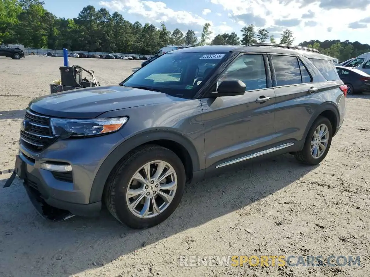 1 Photograph of a damaged car 1FMSK7DH5MGA12763 FORD EXPLORER 2021