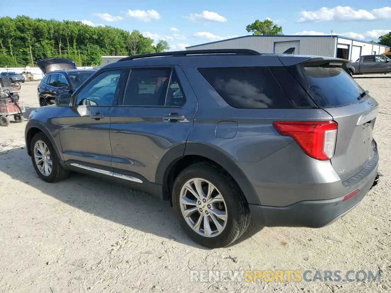 2 Photograph of a damaged car 1FMSK7DH5MGA12763 FORD EXPLORER 2021