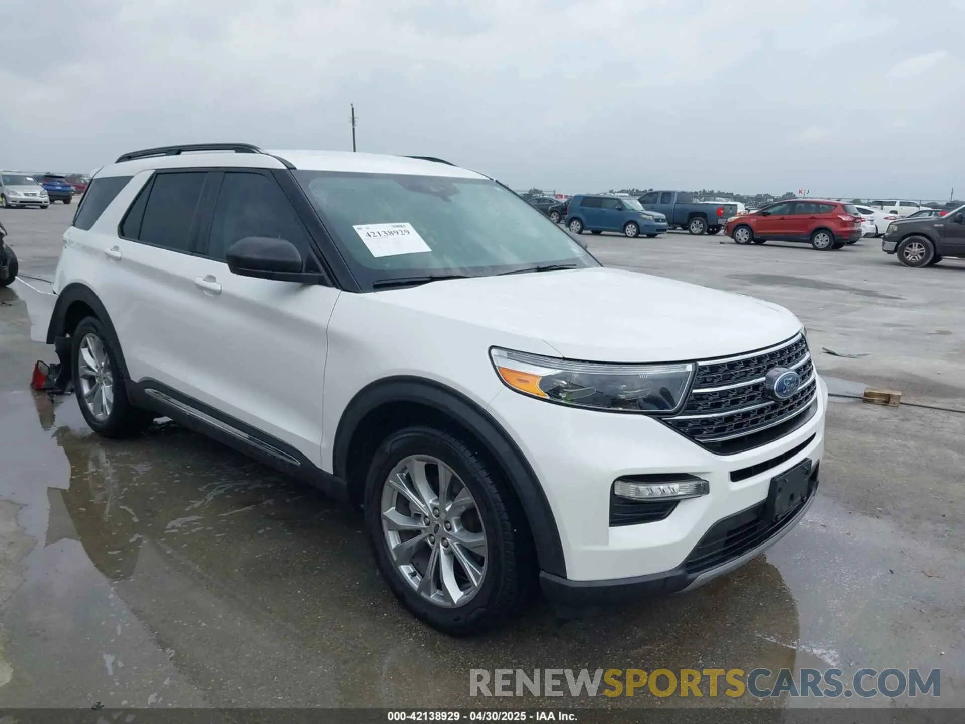 1 Photograph of a damaged car 1FMSK7DH5MGA30373 FORD EXPLORER 2021