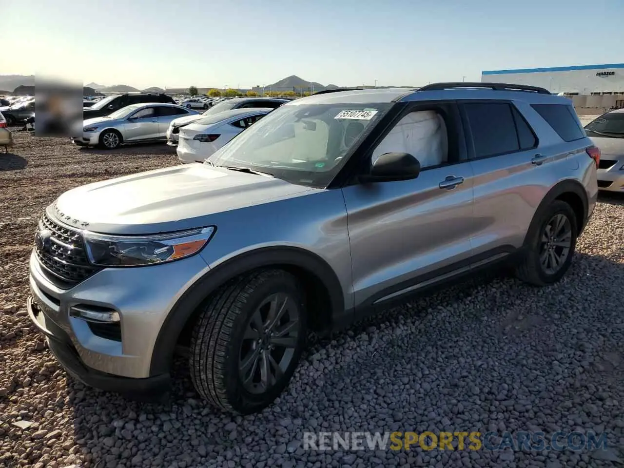 1 Photograph of a damaged car 1FMSK7DH5MGA50347 FORD EXPLORER 2021