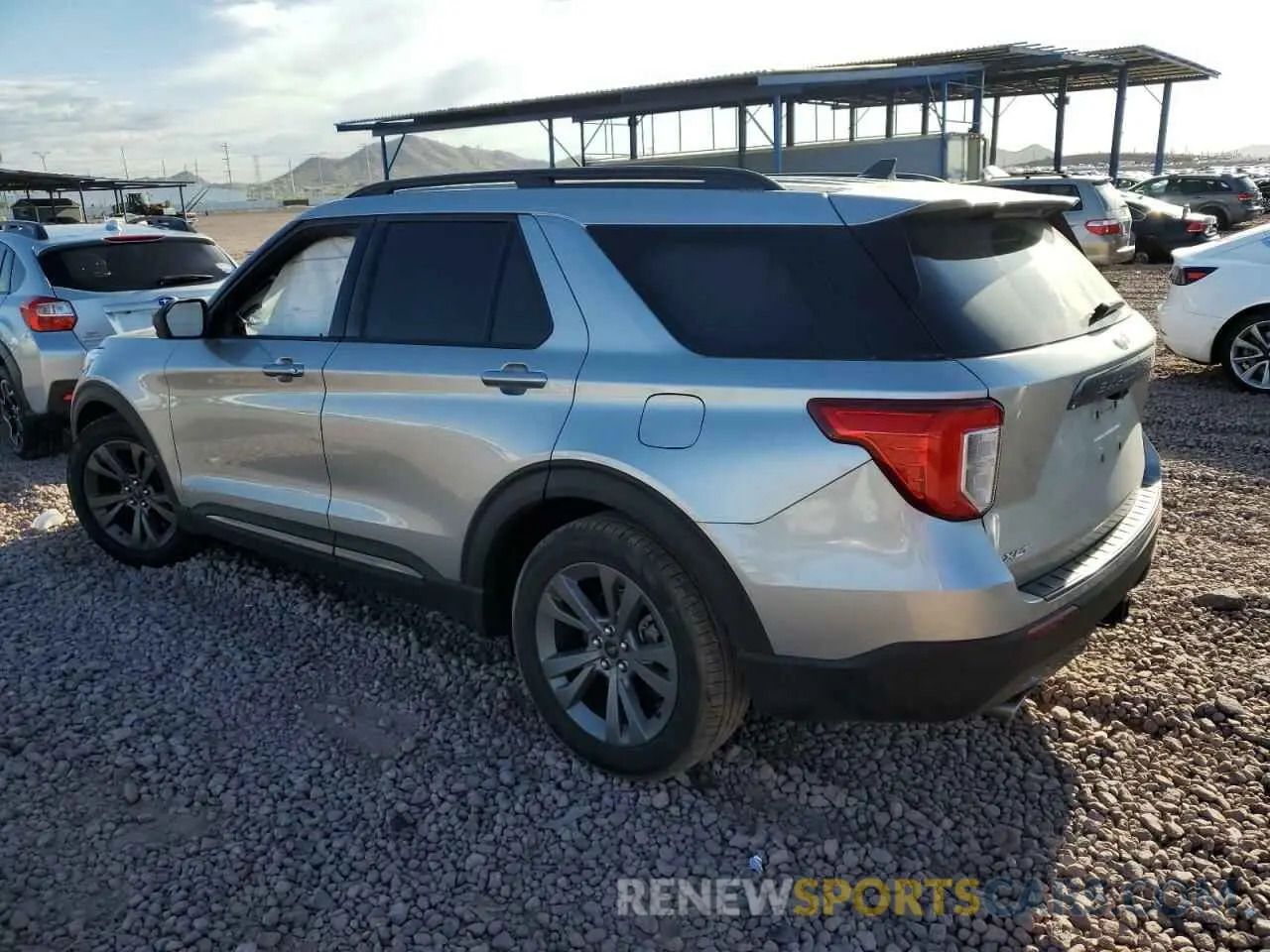 2 Photograph of a damaged car 1FMSK7DH5MGA50347 FORD EXPLORER 2021