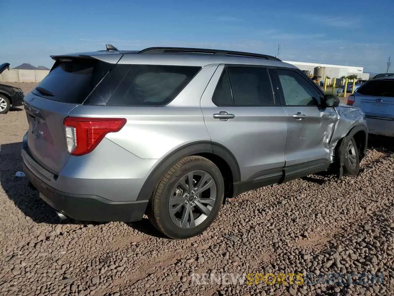 3 Photograph of a damaged car 1FMSK7DH5MGA50347 FORD EXPLORER 2021