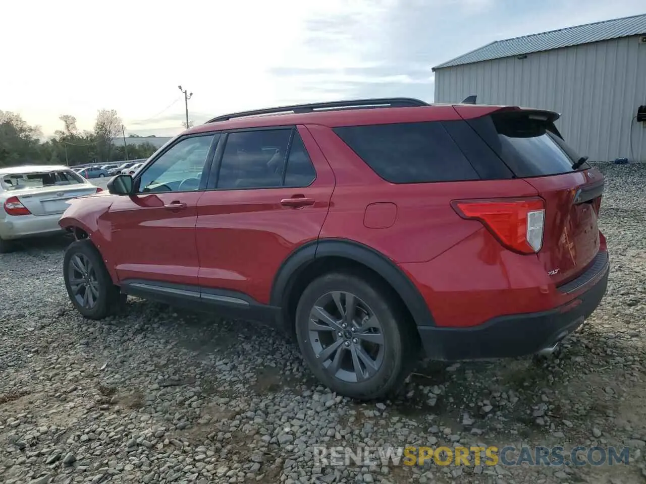 2 Photograph of a damaged car 1FMSK7DH5MGA56844 FORD EXPLORER 2021