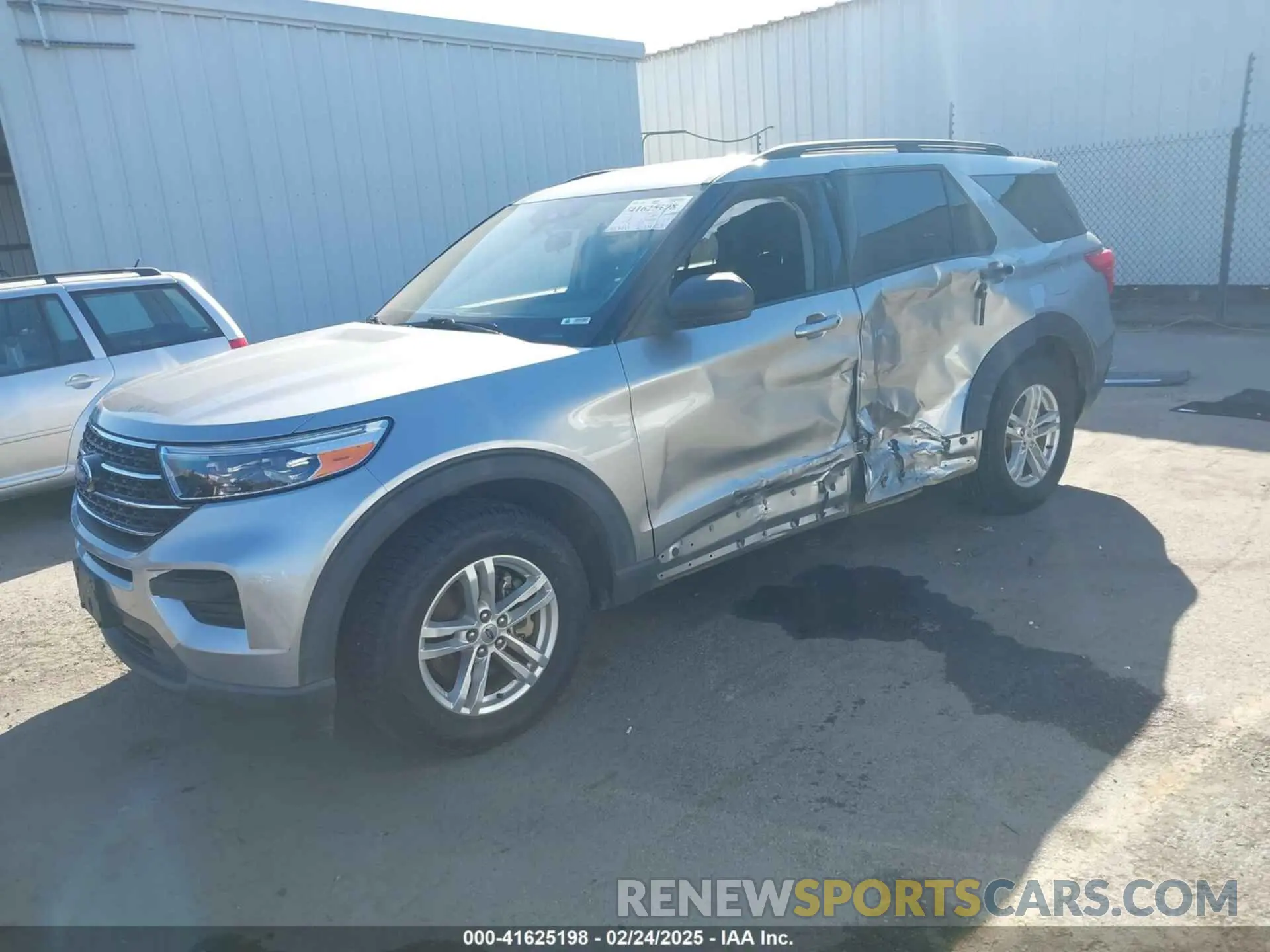 2 Photograph of a damaged car 1FMSK7DH5MGB02432 FORD EXPLORER 2021