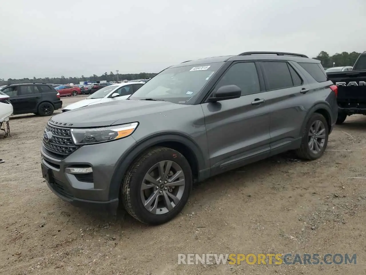 1 Photograph of a damaged car 1FMSK7DH5MGB70388 FORD EXPLORER 2021