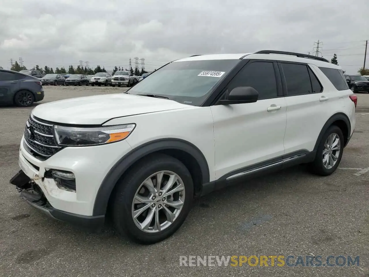 1 Photograph of a damaged car 1FMSK7DH6MGA31631 FORD EXPLORER 2021