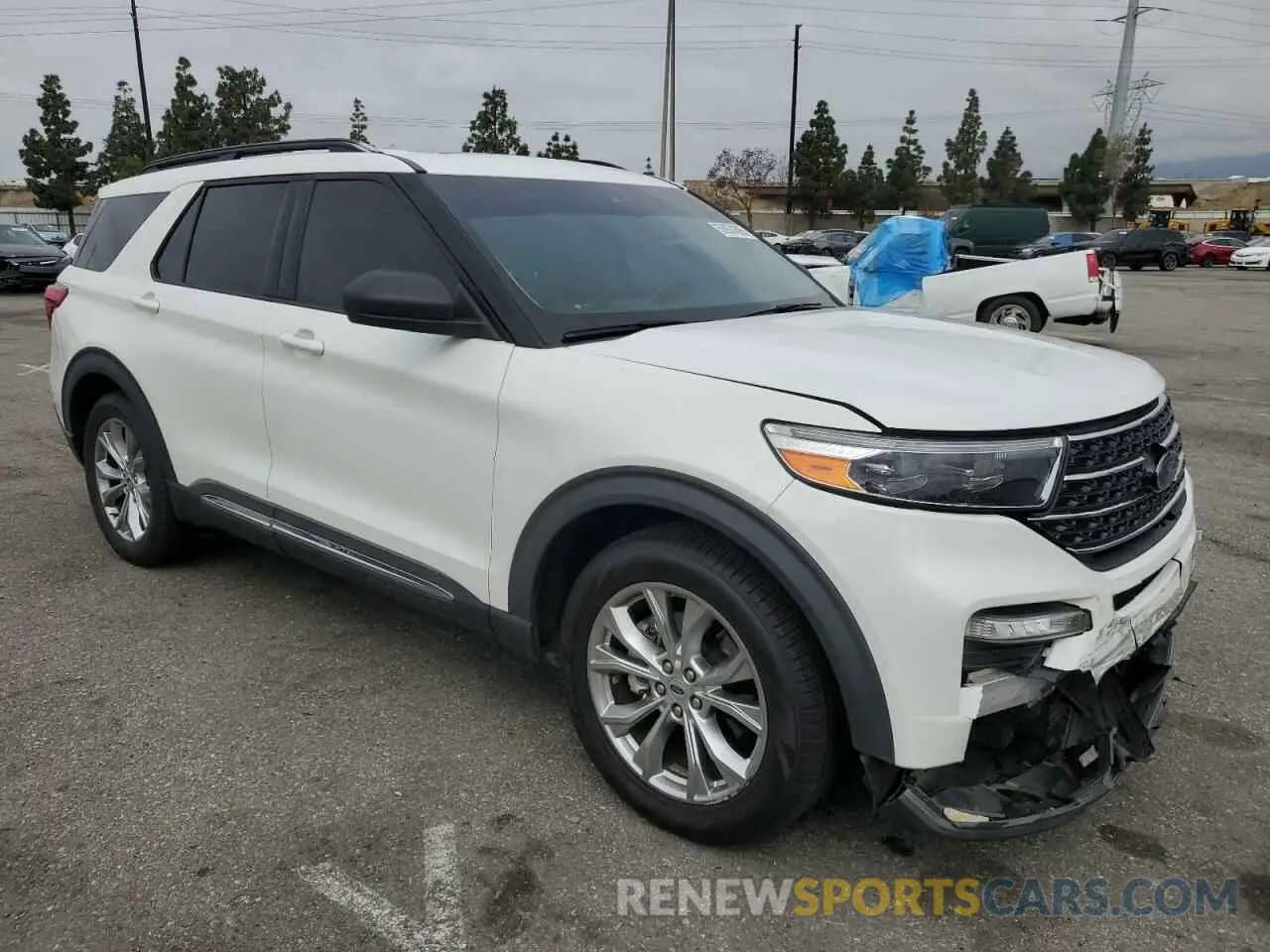 4 Photograph of a damaged car 1FMSK7DH6MGA31631 FORD EXPLORER 2021