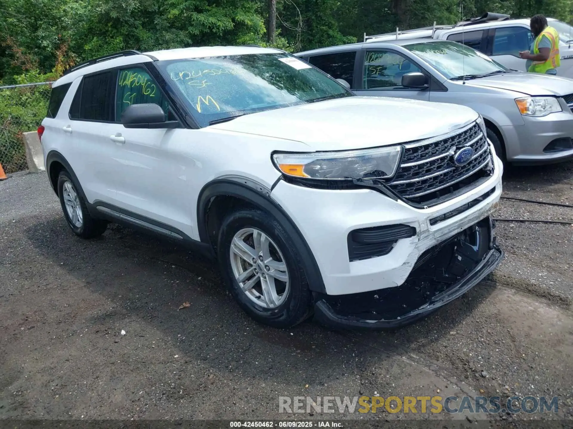 1 Photograph of a damaged car 1FMSK7DH6MGA57422 FORD EXPLORER 2021