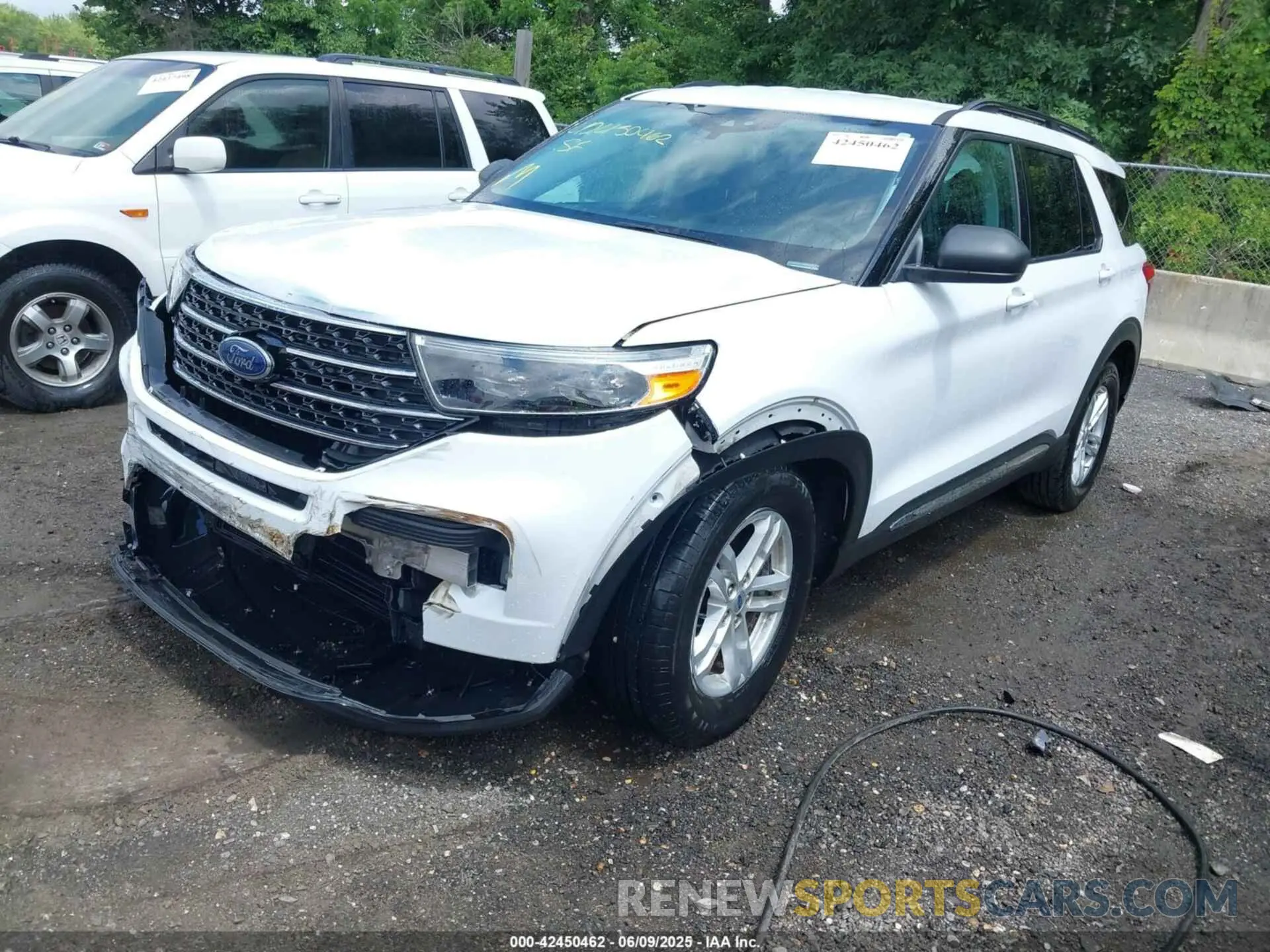 2 Photograph of a damaged car 1FMSK7DH6MGA57422 FORD EXPLORER 2021