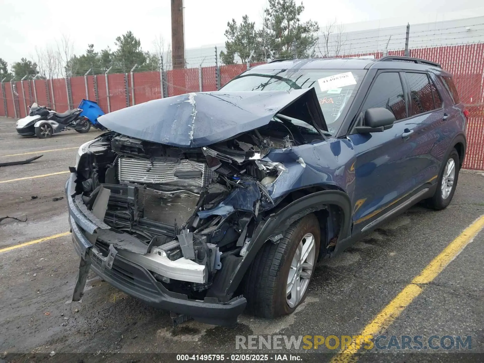 2 Photograph of a damaged car 1FMSK7DH6MGA72079 FORD EXPLORER 2021