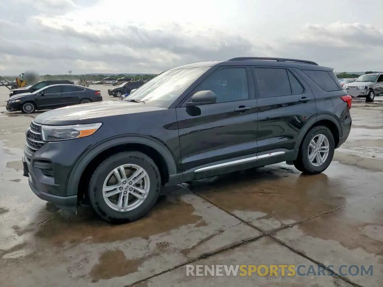 1 Photograph of a damaged car 1FMSK7DH6MGB20583 FORD EXPLORER 2021