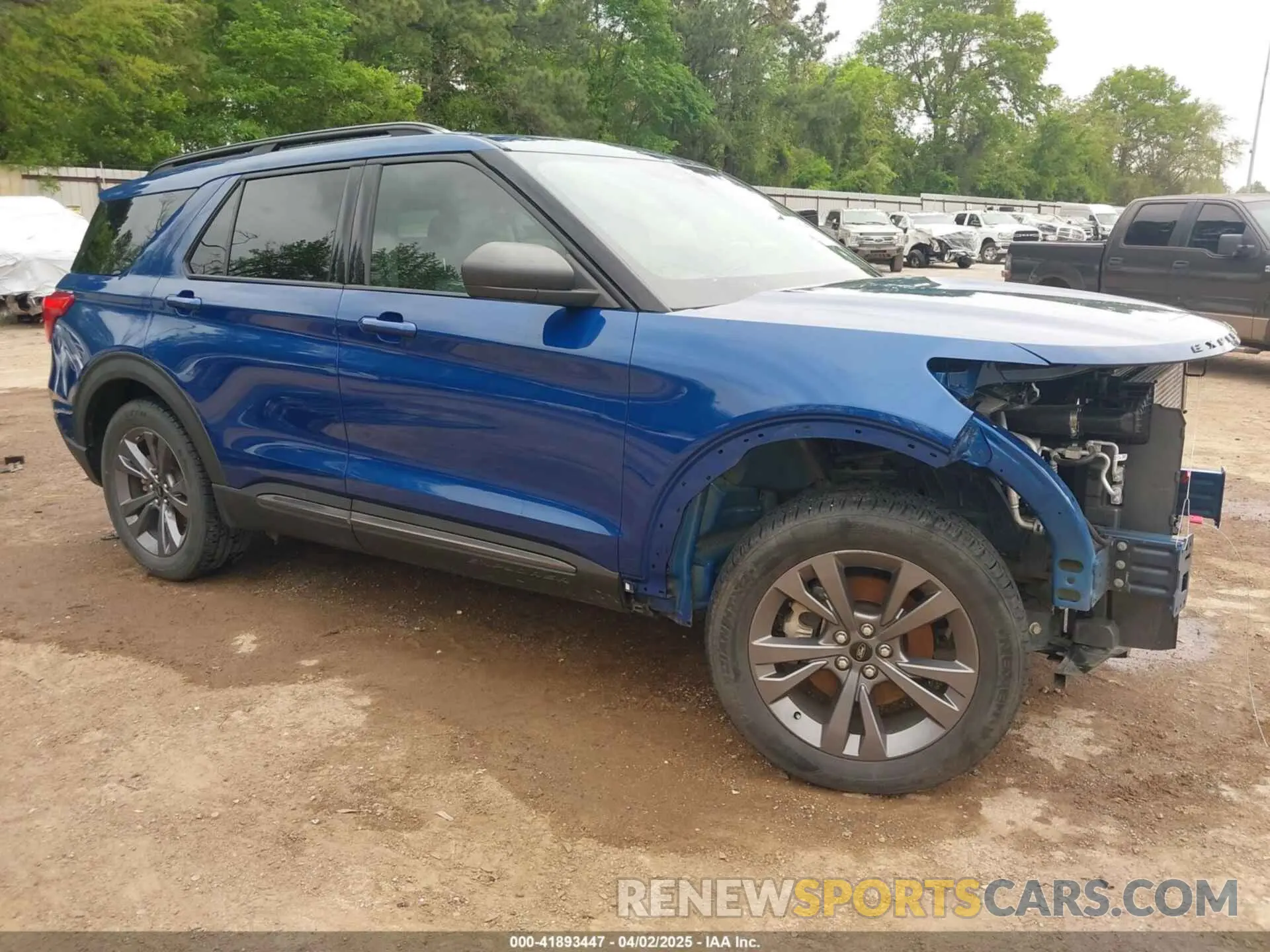 1 Photograph of a damaged car 1FMSK7DH6MGB31745 FORD EXPLORER 2021