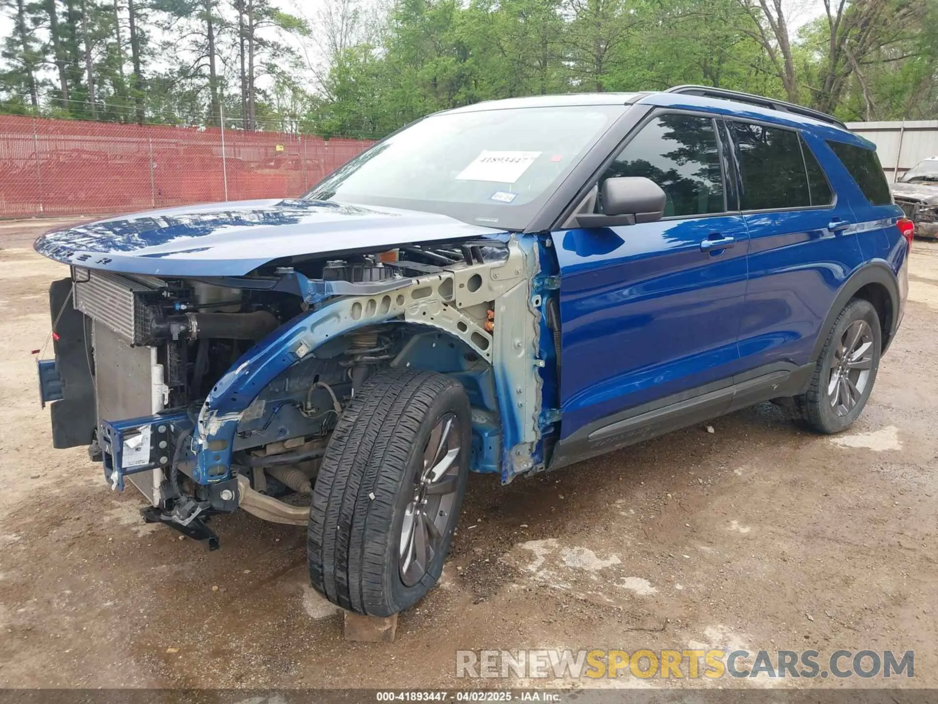 2 Photograph of a damaged car 1FMSK7DH6MGB31745 FORD EXPLORER 2021