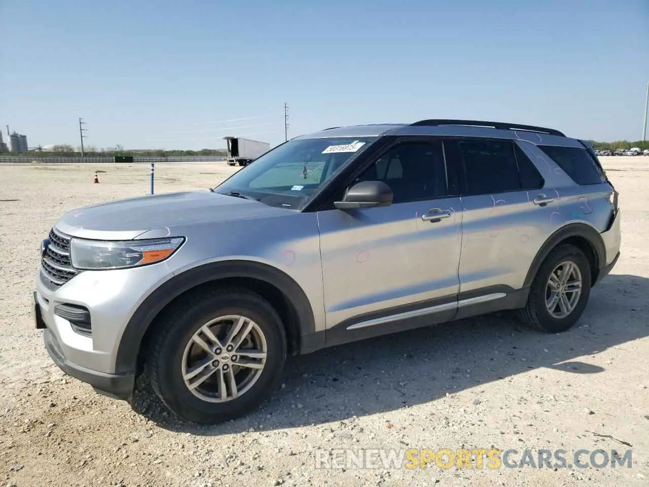 1 Photograph of a damaged car 1FMSK7DH6MGB43393 FORD EXPLORER 2021