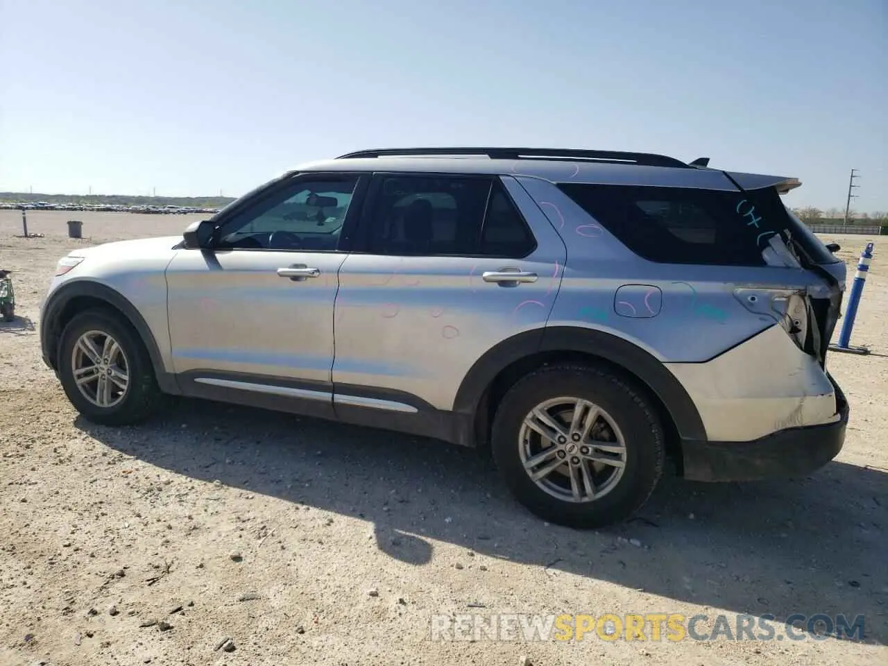 2 Photograph of a damaged car 1FMSK7DH6MGB43393 FORD EXPLORER 2021