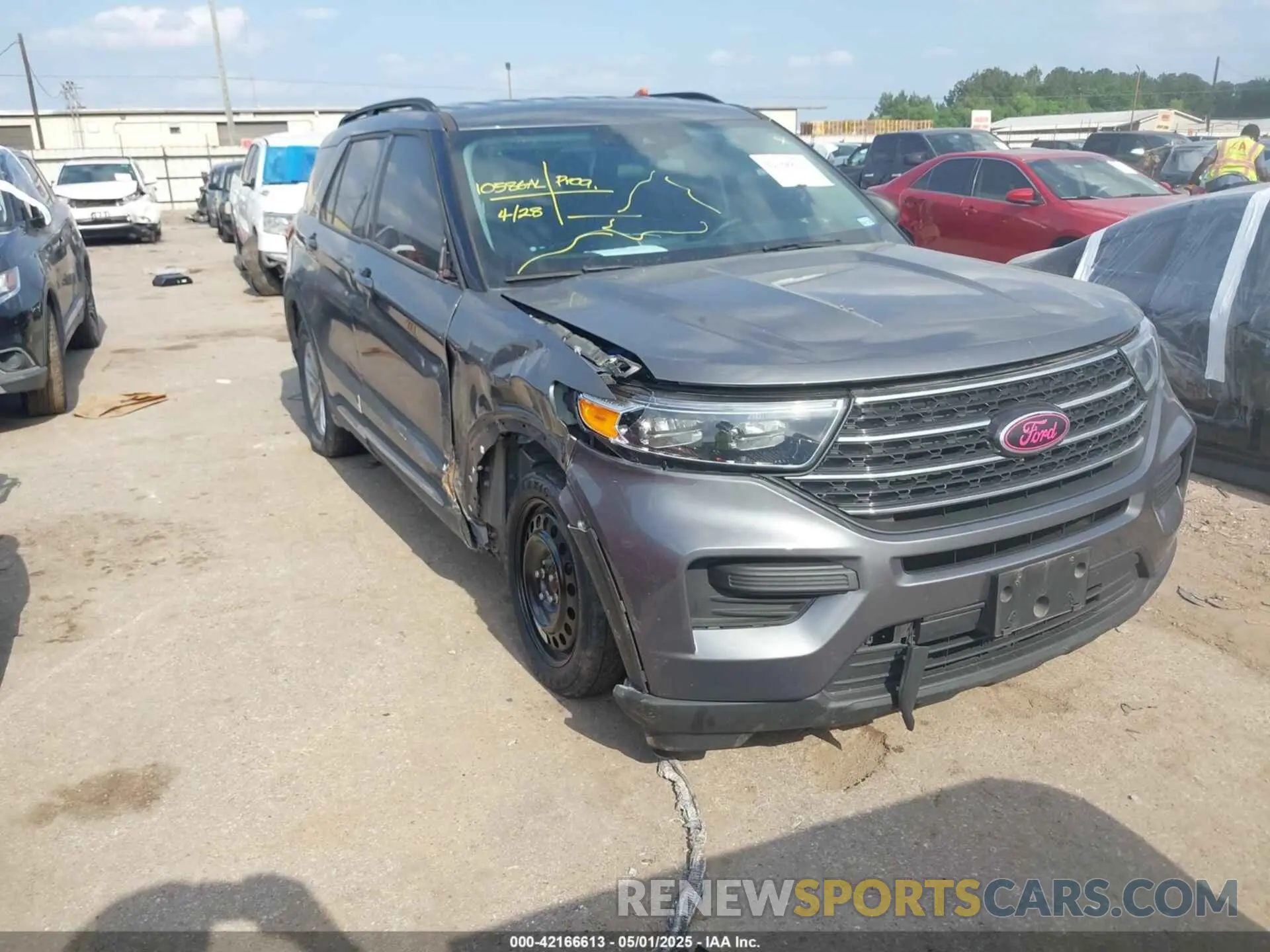 1 Photograph of a damaged car 1FMSK7DH6MGB78774 FORD EXPLORER 2021