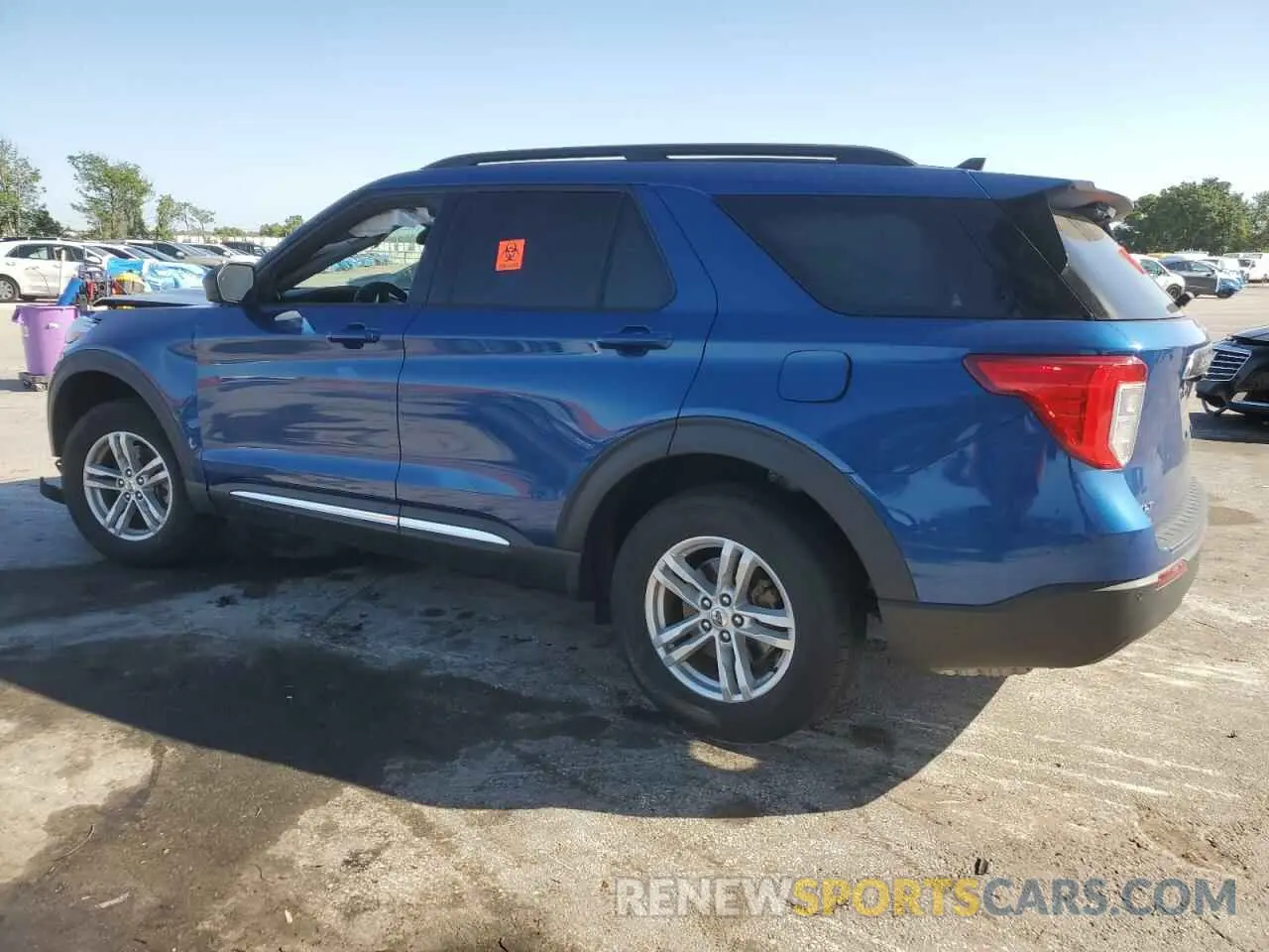2 Photograph of a damaged car 1FMSK7DH7MGA57087 FORD EXPLORER 2021
