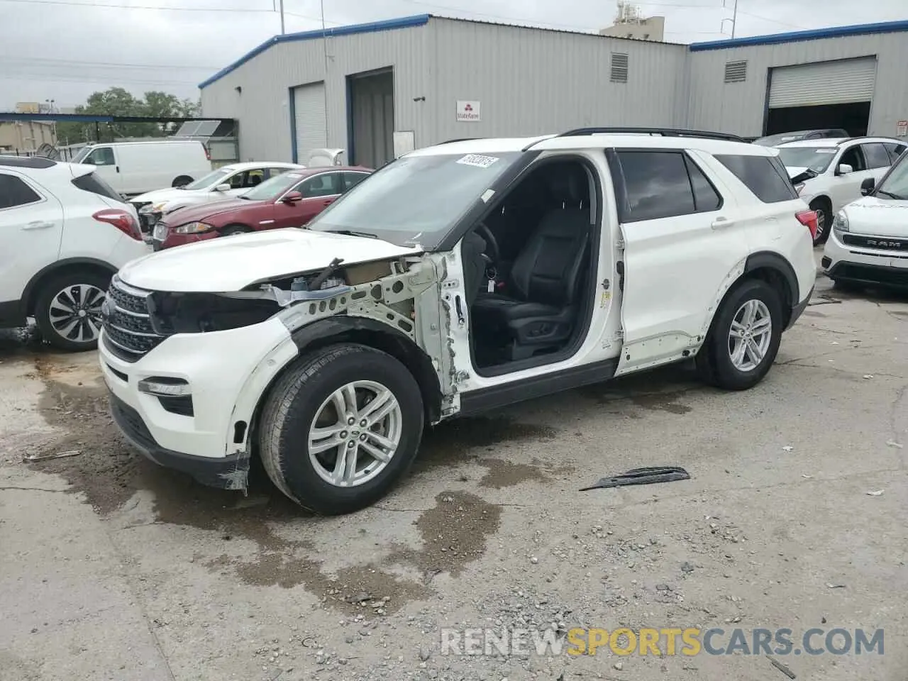1 Photograph of a damaged car 1FMSK7DH7MGA62886 FORD EXPLORER 2021