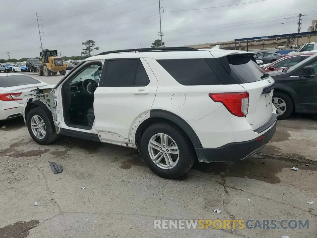 2 Photograph of a damaged car 1FMSK7DH7MGA62886 FORD EXPLORER 2021